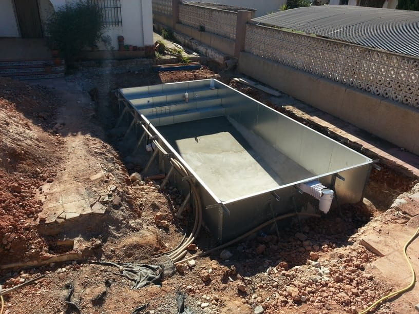 piscina de construcción desde 0